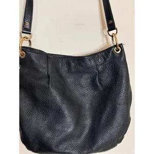Michael Kors Classic Black Slouchy Leather Shoulder Bag thumbnail 5