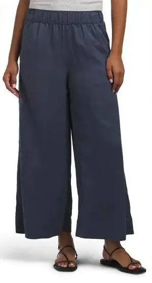 Calypso St. Barth Pull-On Cropped Wide-Leg Pants XS NWT thumbnail 1