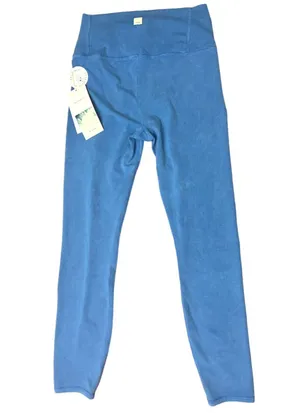 Vuori Women Washed Studio Legging Washed Cerulean Blue Medium NEW COLOR $94 new thumbnail 1