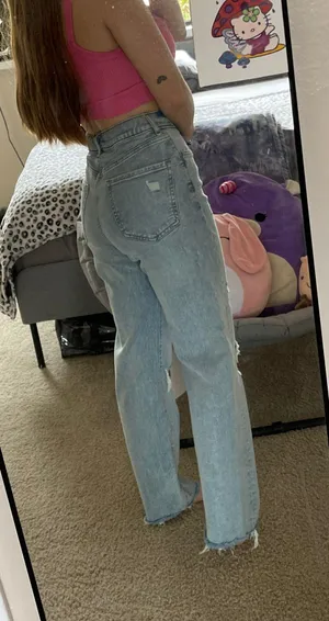 Express modern straight jeans thumbnail 2