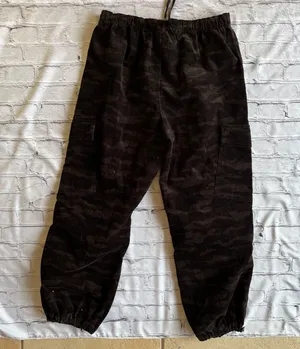 Tinseltown Camo Corduroy Joggers Large Trackpants Utility Pockets Womens Pants thumbnail 8