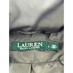 Lauren‎ Ralph Lauren Womens Taupe Down Filled Puffer Toggle Parka Coat Large thumbnail 11