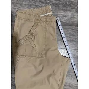 Vintage Dockers‎ Womens Size 8 M Khaki Cargo Pants Favorite Fit Straight Leg Tan thumbnail 6