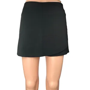 Stradivarius Women's Black High Waist Straight Pencil Mini Skirt Skort Size XS thumbnail 2