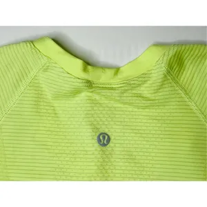 Lululemon‎ W3FEHS Swiftly Tech SS Top 2.0 Race Length Neon Green Activewear XS thumbnail 6