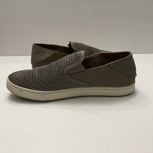OluKai Shoes Womens 9 Pehuea Tan Slip on Casual Sneaker Loafer ‎ 20271 Beach thumbnail 6