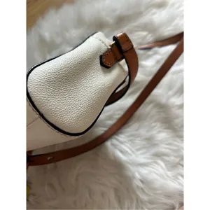 Fossil white and gray crossbody purse thumbnail 7