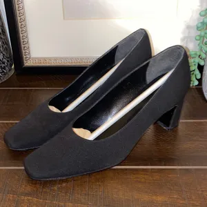 Bandolino Elegant Classic Black Block Heels Made in Spain Size 6.5M thumbnail 13