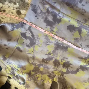 LULULEMON All Yours Hoodie Orbital Tie Dye Mauve Grey Multi‎ Size 12 thumbnail 9