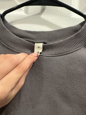 Grey crewneck Gray thumbnail 2