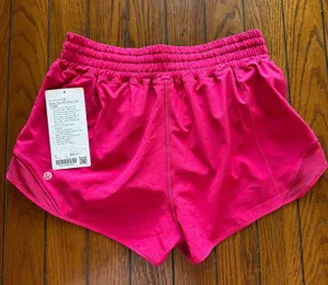 Lululemon Hotty Hot High Rise Short 2.5” Mulberry Spark Size 8 NWT thumbnail 1