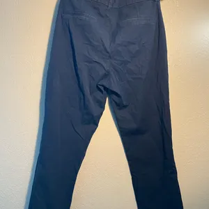 Old Navy Women's Flare Jeans - Navy Blue Wide Leg SZ 8 High-Rise Y2K Pixie thumbnail 7