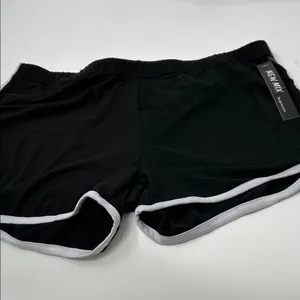 New Mix Black and White Women's Athletic Shorts thumbnail 16