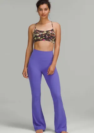 Lululemon Groove Super-High-Rise Flared Pant Nulu Charged Indigo thumbnail 3