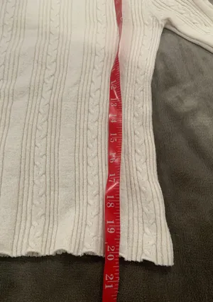 American Eagle cableknit Sweater size S thumbnail 3