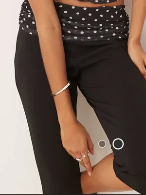 ASOS Black Capri Pants for Women Size S thumbnail 2