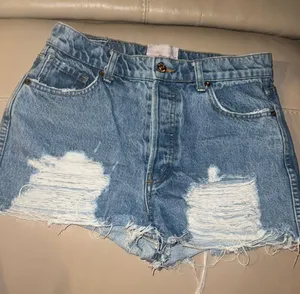 Revice Denim Distressed Shorts thumbnail 1