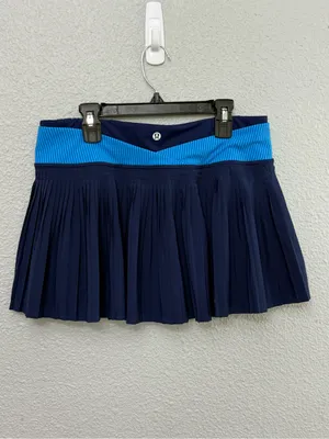 Lululemon Time To Shine Hero Blue/Samba Snake Kayak Skort Size 6 thumbnail 4