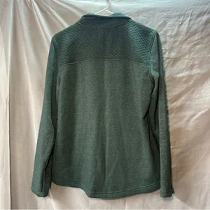 Avalanche green, 1/4 Zip Pullover Jacket, womens, large. thumbnail 2