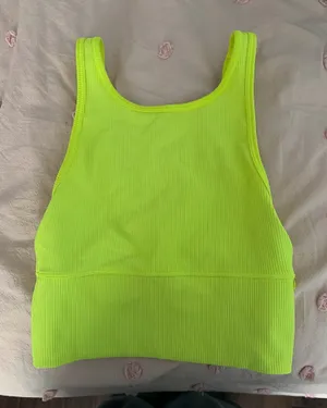 Lululemon Power Pivot Tank Ribbed Size 2 thumbnail 1