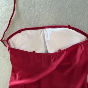 Women's NEW Two Piece Swimsuit Size Medium #260548 Red thumbnail 3