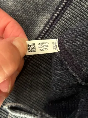 Aerie Downtime V neck Sweatshirt Navy Womens Medium Loungewear Oversize thumbnail 5