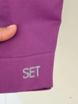 SET ACTIVE Sculptflex High Rise Leggings Purple Size M thumbnail 7