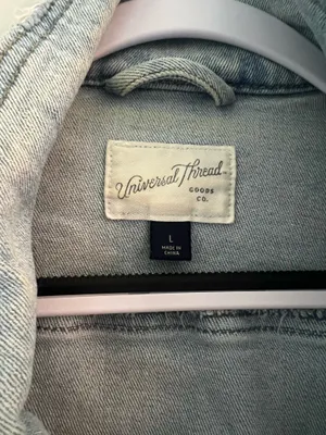 Universal Thread Jean Jacket Blue thumbnail 3