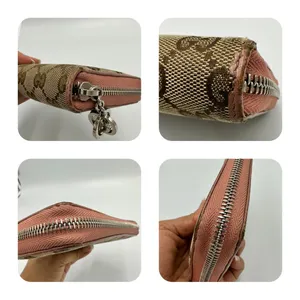 GUCCI GG Supreme Interlocking G Zip-Around Wallet thumbnail 6