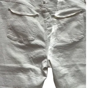 Madewell the high-rise slim crop boyfriend Jeans size 35 White Spring Summer thumbnail 6