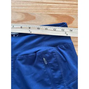Healing Hands Scrub Joggers XS Purple Label Tara Navy Blue Yoga Waistband 9233 thumbnail 7