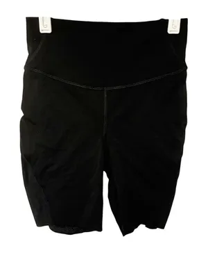 Lululemon Black Base Pace High‎ Rise Short 8” Size 2 Athletic Workout thumbnail 1