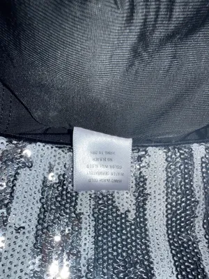 NASTY GAL Silver Sequin Mini Skirt Size Small - New with Tag thumbnail 9