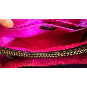 Kate Spade New York Black Pebbled Leather Satchel Crossbody Handbag thumbnail 7