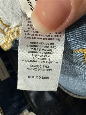 PACSUN Two-Tone Blue High-Rise Women’s Jeans Size 25 thumbnail 6