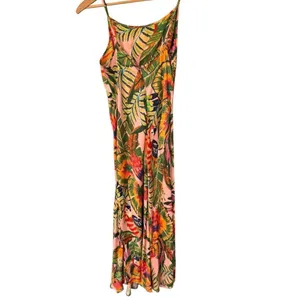 FARM Rio Macaw Leaves Side Knot Dress S thumbnail 3