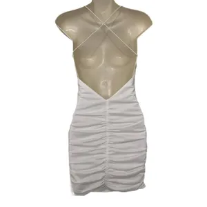 Tiger Mist Reese Body Con Dress White Medium thumbnail 5
