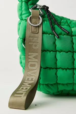 NWT Free People FP Movement There It Is Keychain - Sage Stone Green - One Size thumbnail 1