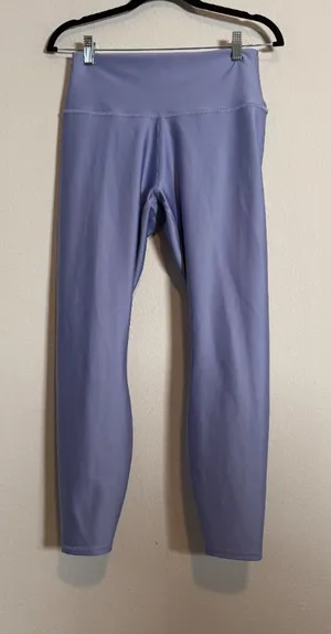Alo Yoga Light Purple Leggings Large thumbnail 1