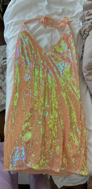 Lulus Sequin Mini Dress New Years thumbnail 6