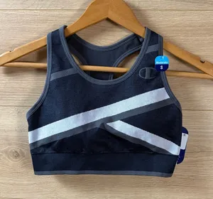 Champion Women’s Padded Racerback Sports Bra thumbnail 1
