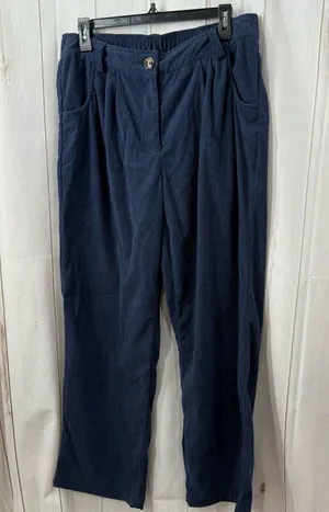 Halara Women’s Large Navy Corduroy Pants thumbnail 1