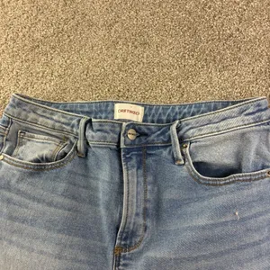 Driftwood Audrey Jeans Women 31 Light Wash Blue Slim Straight Denim Casual Faded thumbnail 3
