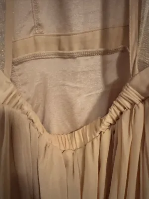 SHEIN Halter Maxi Dress in Beige Cream Tone thumbnail 6