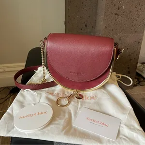 See By Chloe Mara Evening Bag - Burnt Mahogany thumbnail 1