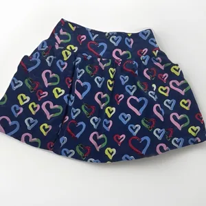 NEW Urban Outfitters mini skirt heart Rainbow Colorful size 2 thumbnail 3