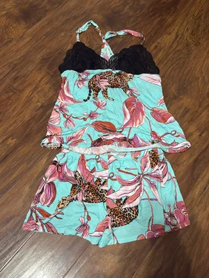 Walmart Pajama Set Leopard thumbnail 1