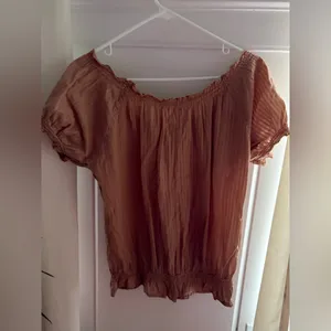 Passport Brown Blouse Size L Size L thumbnail 3