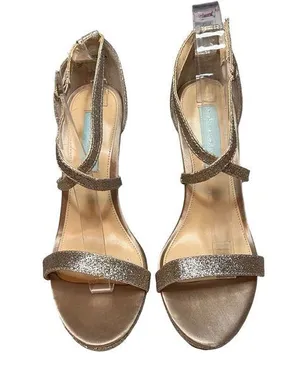 Betsey Johnson Tiffany Wedding Collection Stiletto Heels Sz8 thumbnail 1