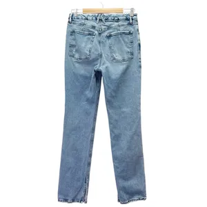 Good American Good Icon Split Inseam Jeans Size 10 / 30 Medium Wash Straight Leg thumbnail 3